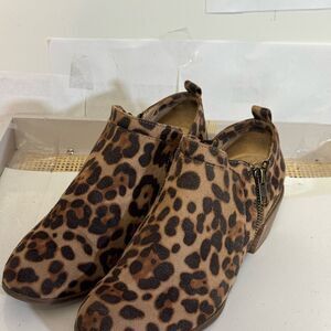 SOUL Naturalizer Leopard Print Heels 8.5